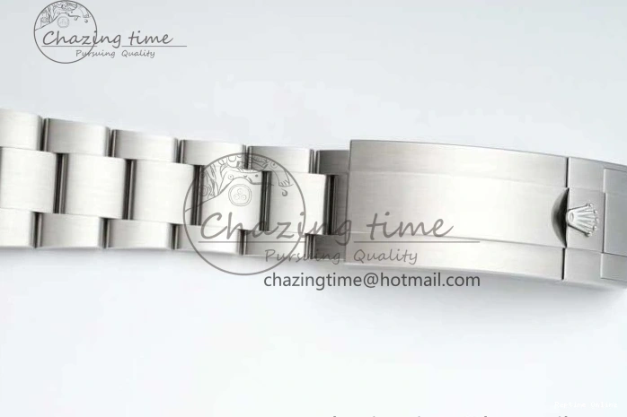 0212 DateJust 41 126334 NTF 1:1 Best Edition 904L Steel Gray Dial Green Roman on Oyster Bracelet VR ZeroBulk 2285